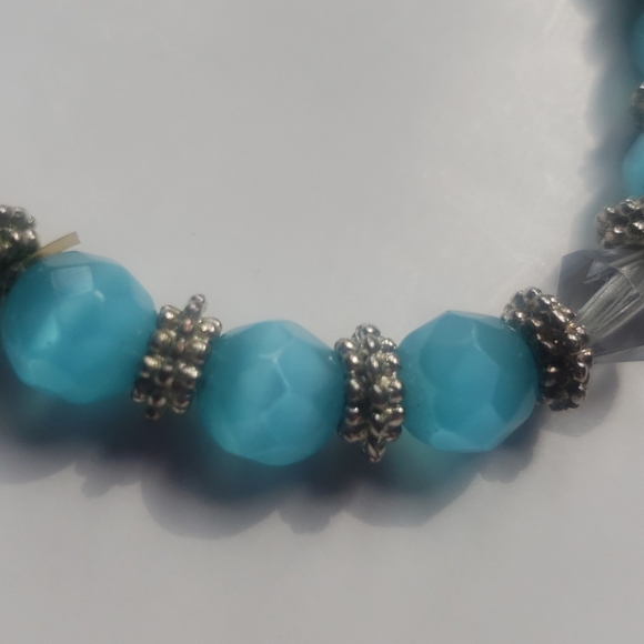 Dress Barn | Blue/Silver Bracelet | Formal Wear - Picture 4 of 7
